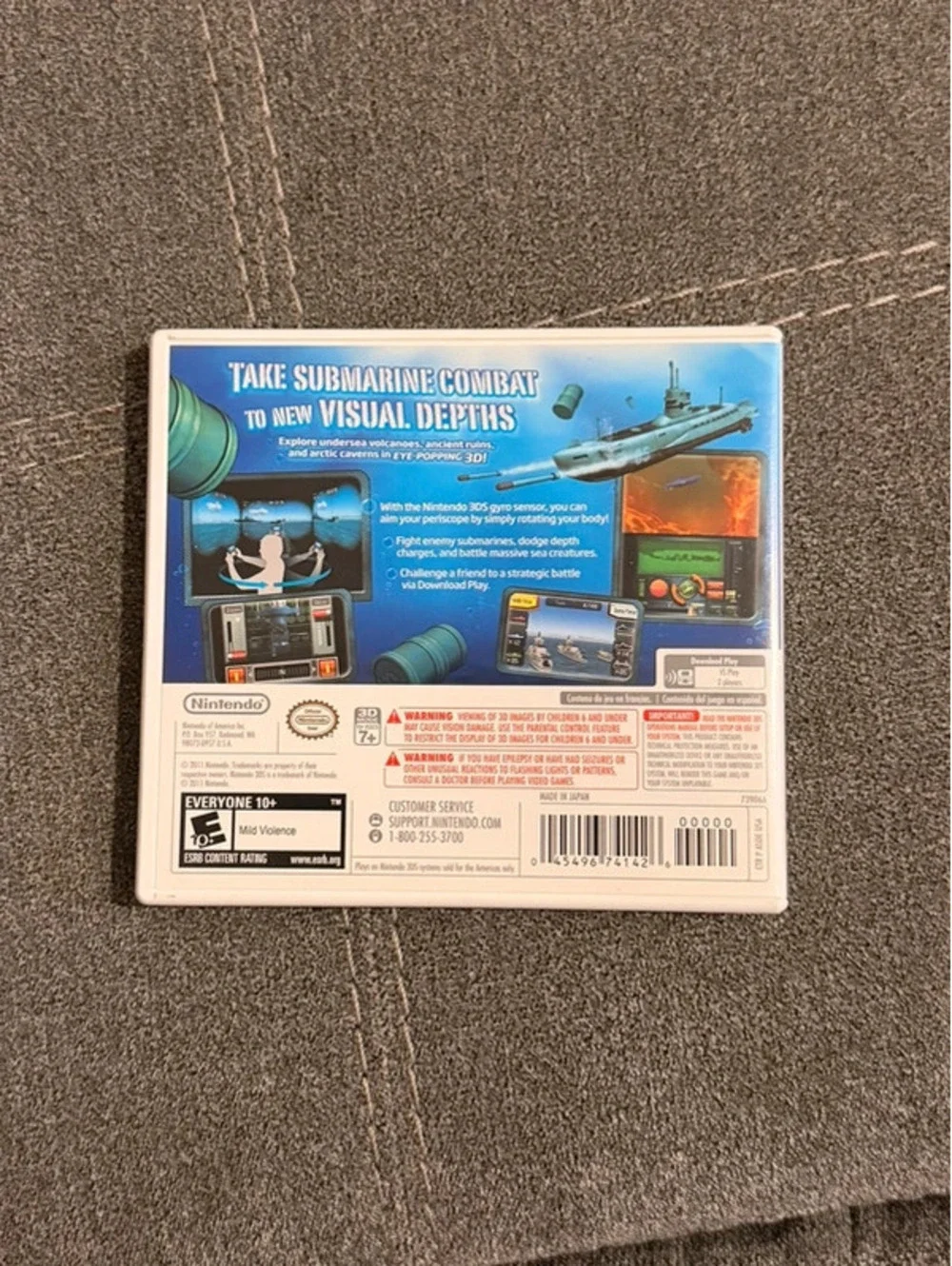 Steel Diver for Nintendo 3DS